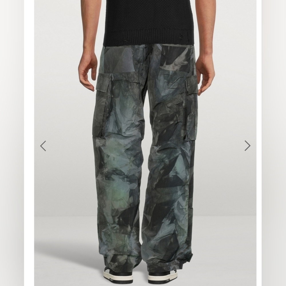 AMIRI Green Camouflage Cargo Pants - Picture 5 of 16